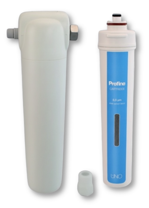 Profine® UNO Sistema di Microfiltrazione Domestica 0,5 Micron con Azione Batteriostatica